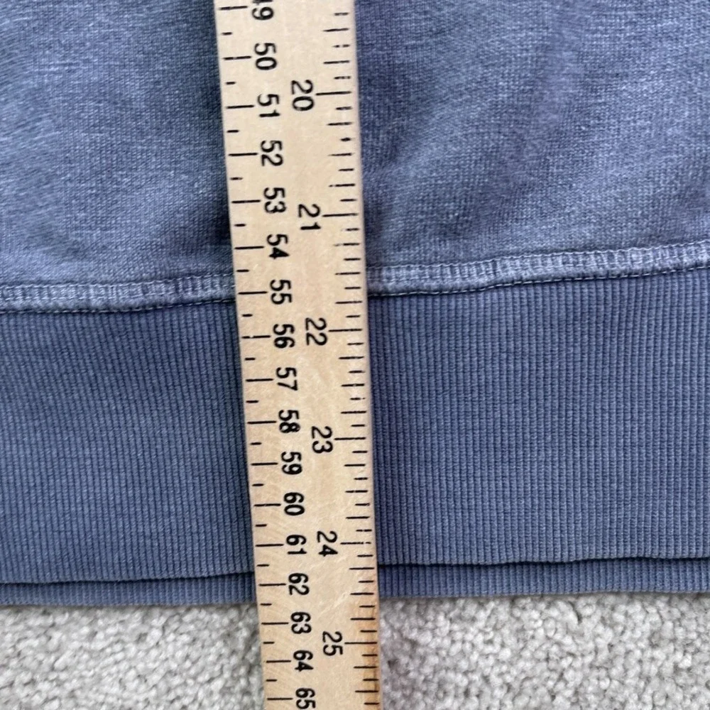 Outerknown Sweatshirt Mens Small Blue Sur‎ Hemp Organic Cotton French Terry